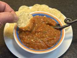 photo of Roasted Tomato and Serrano Salsa
